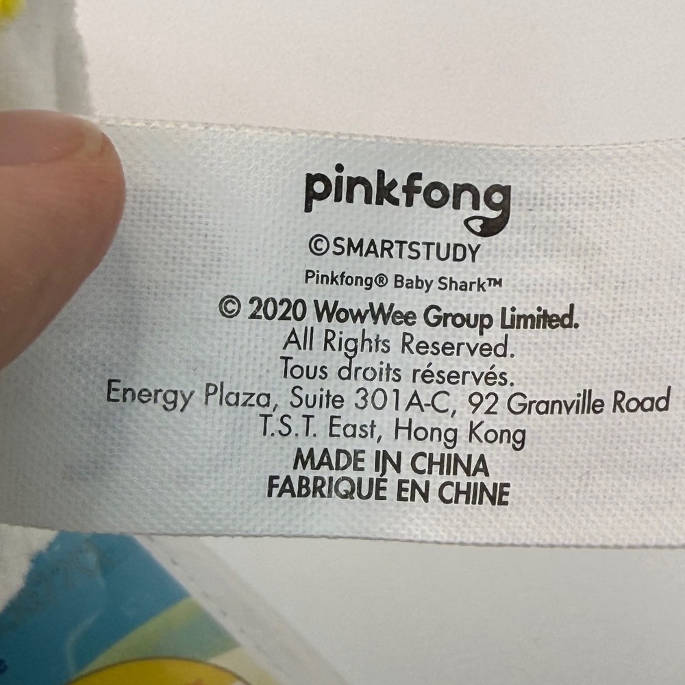 Baby Shark Pinkfong Song Cube Plush Toy Nickelodeon MLB Washington Nationals - Picture 7 of 9